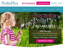 Tablet Screenshot of pediaplex.net